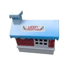 SCIENTIFIC TOYS LTD Christmas Music Box Building House JINGLE BELLS Vintage